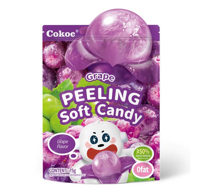 Cokoc Peeling Soft Candy Grape Flavor