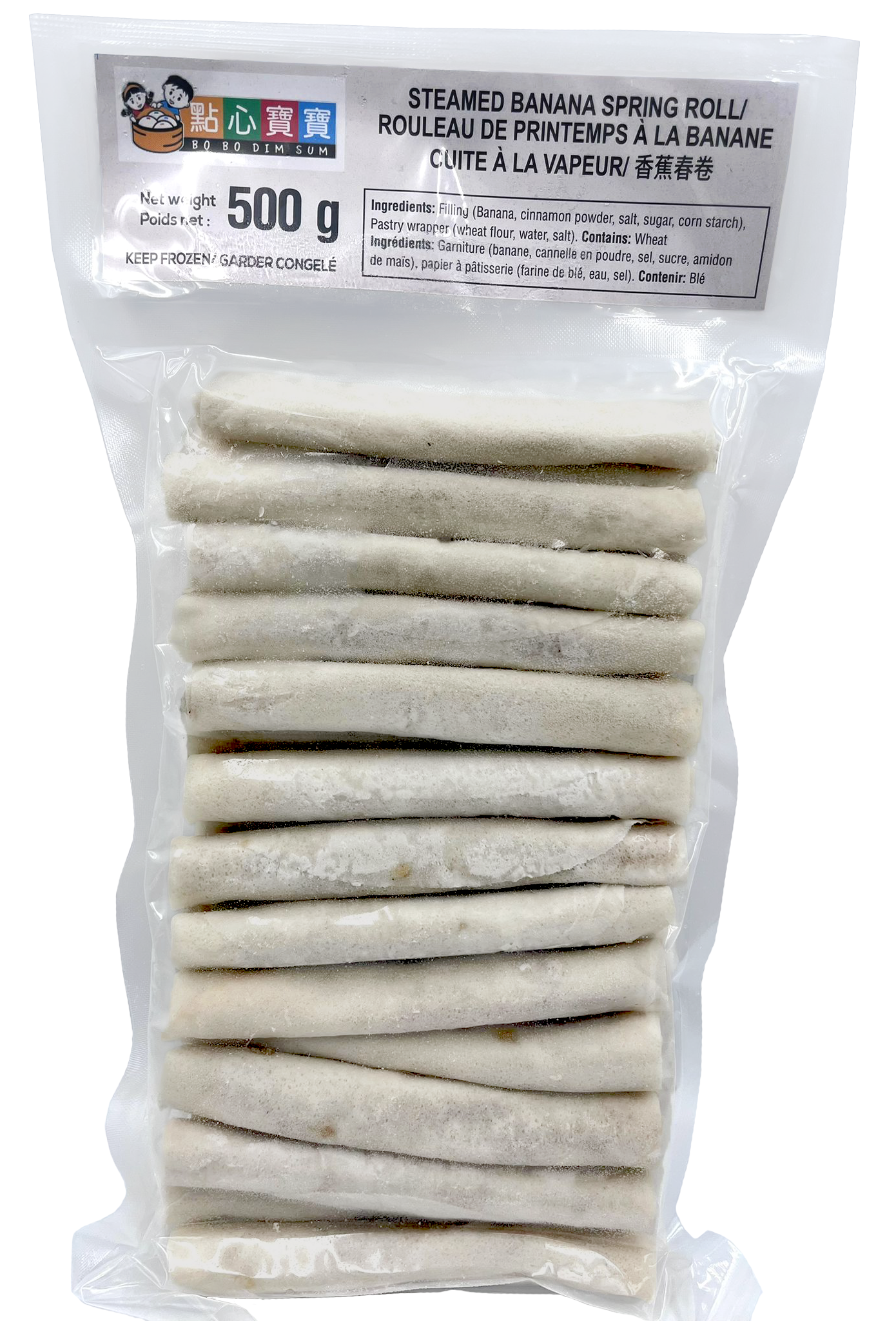 Steamed Banana Spring Roll