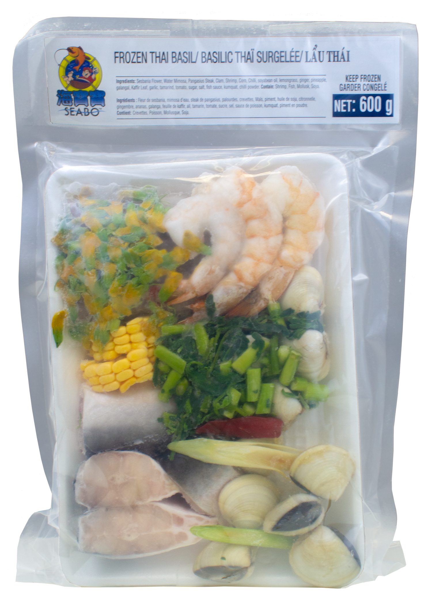 Frozen Thai Basil & Lemongrass Soup